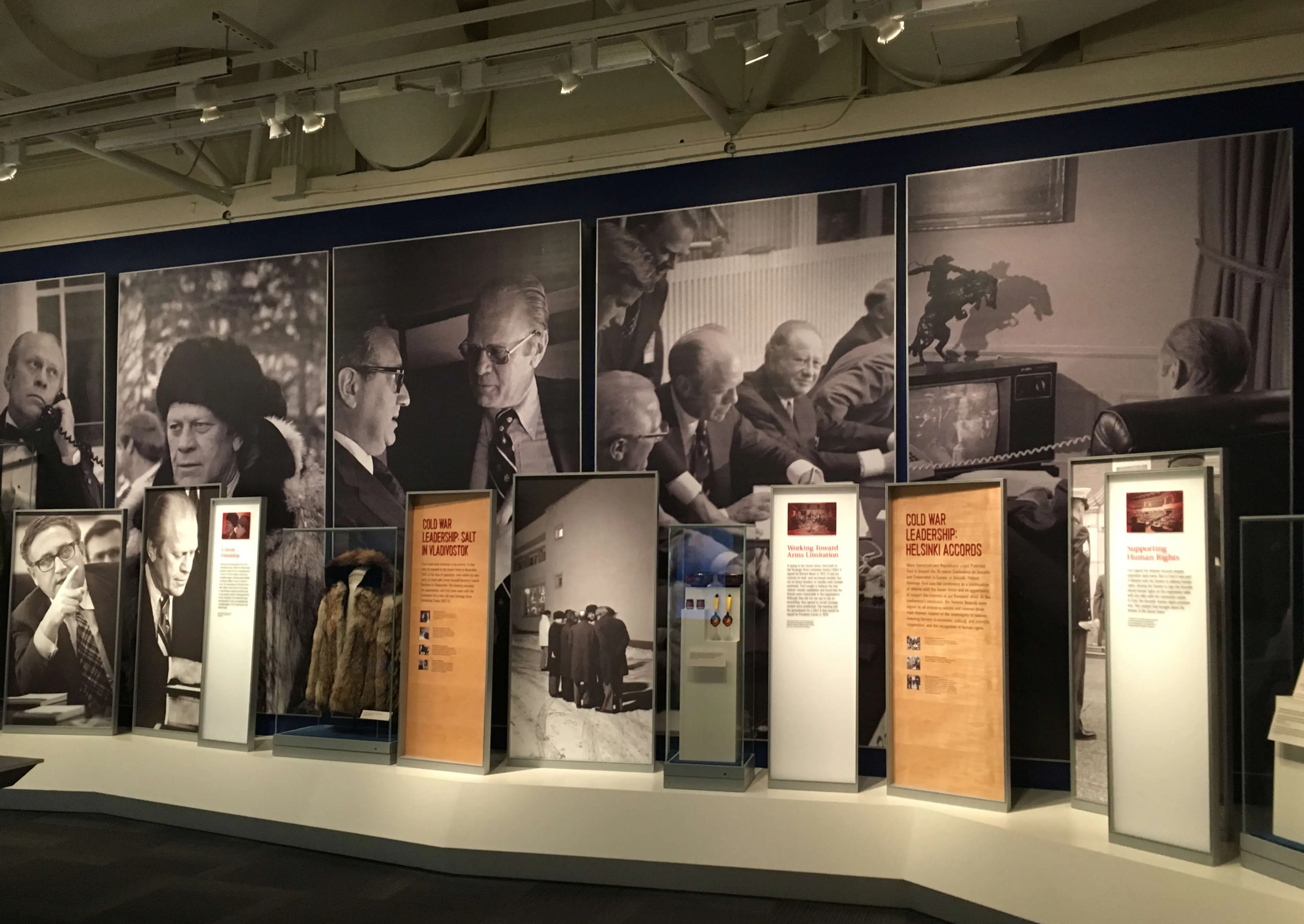 Gerald R Ford Museum Exhibit