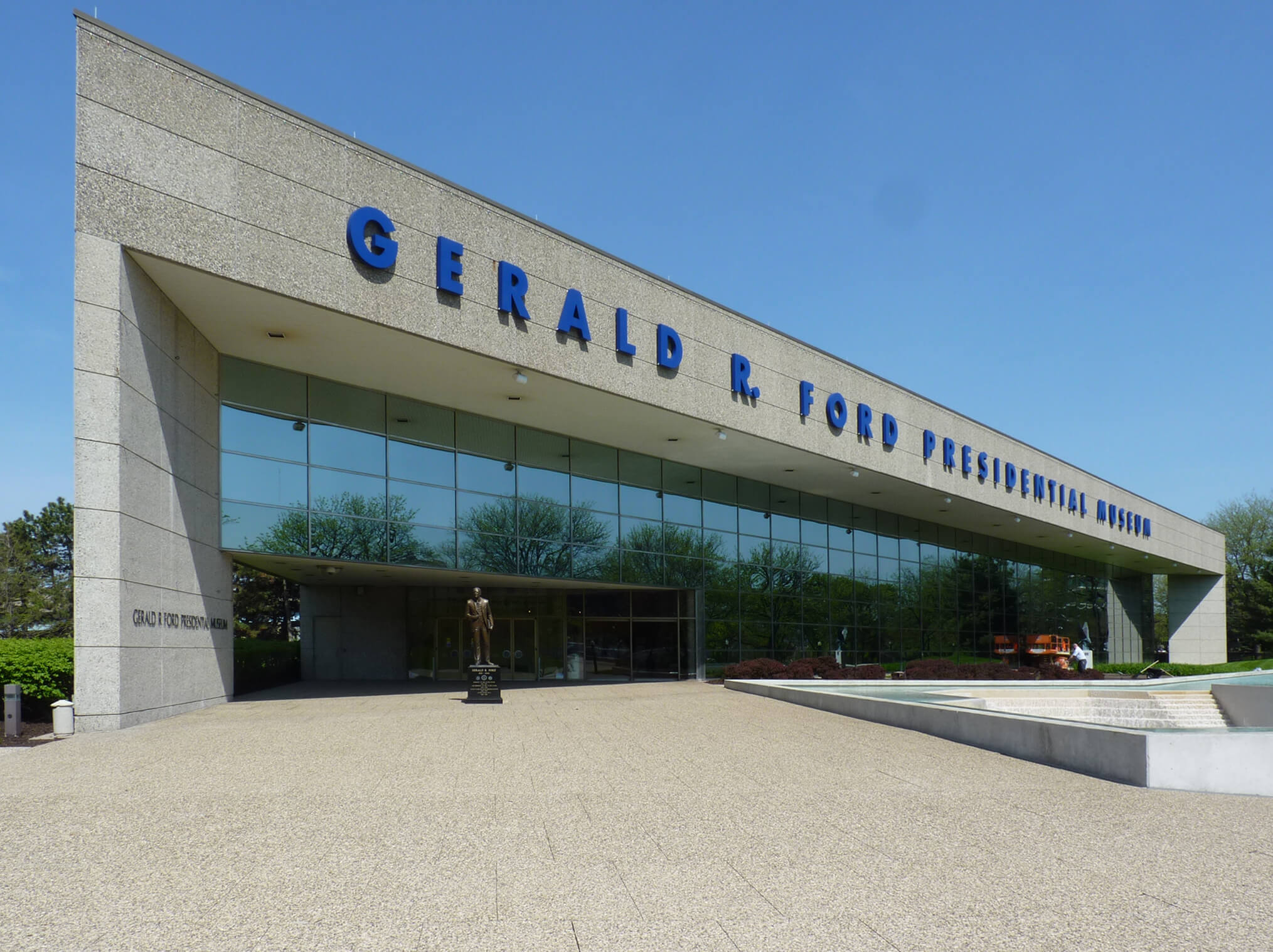 Gerald R Ford Museum Exterior Facade