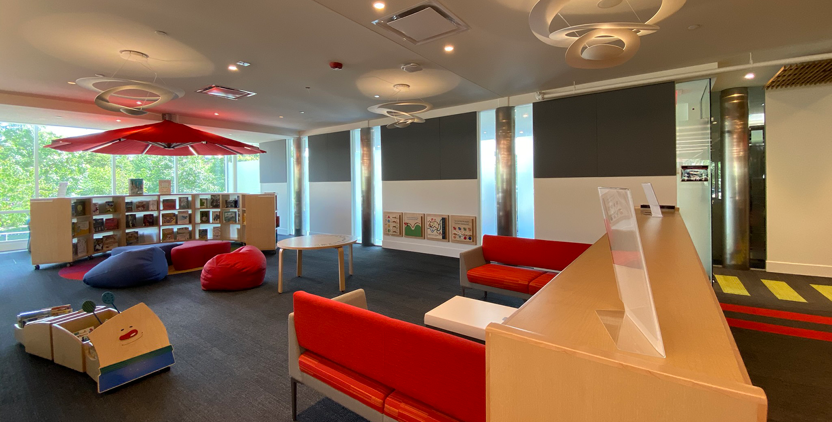 Baldwin Public Library Youth Reading Area 1665x845