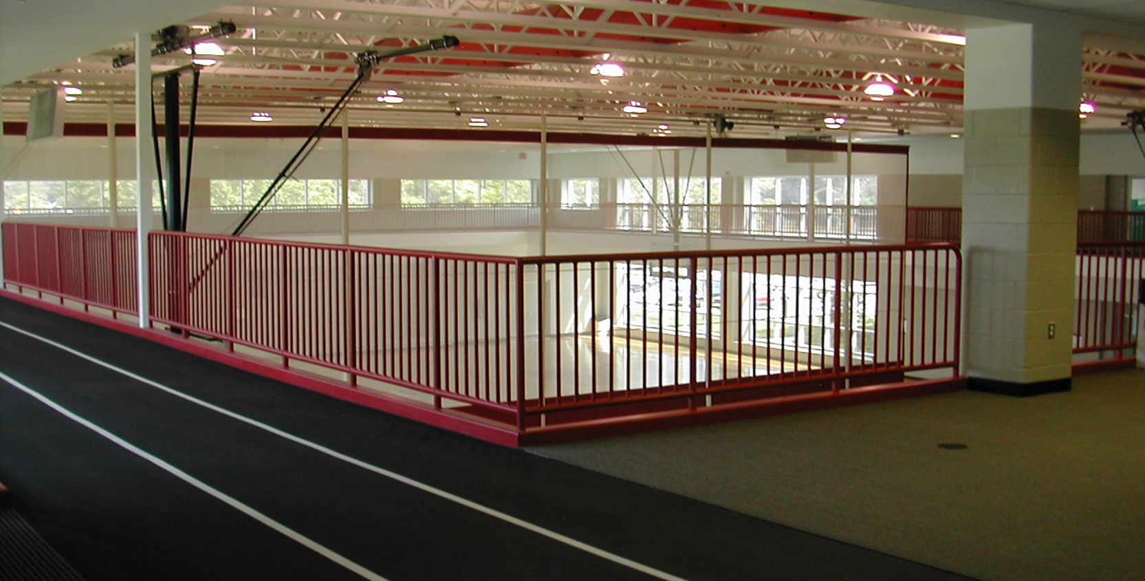 Ford Community & Performing Arts Running Track 1665x845