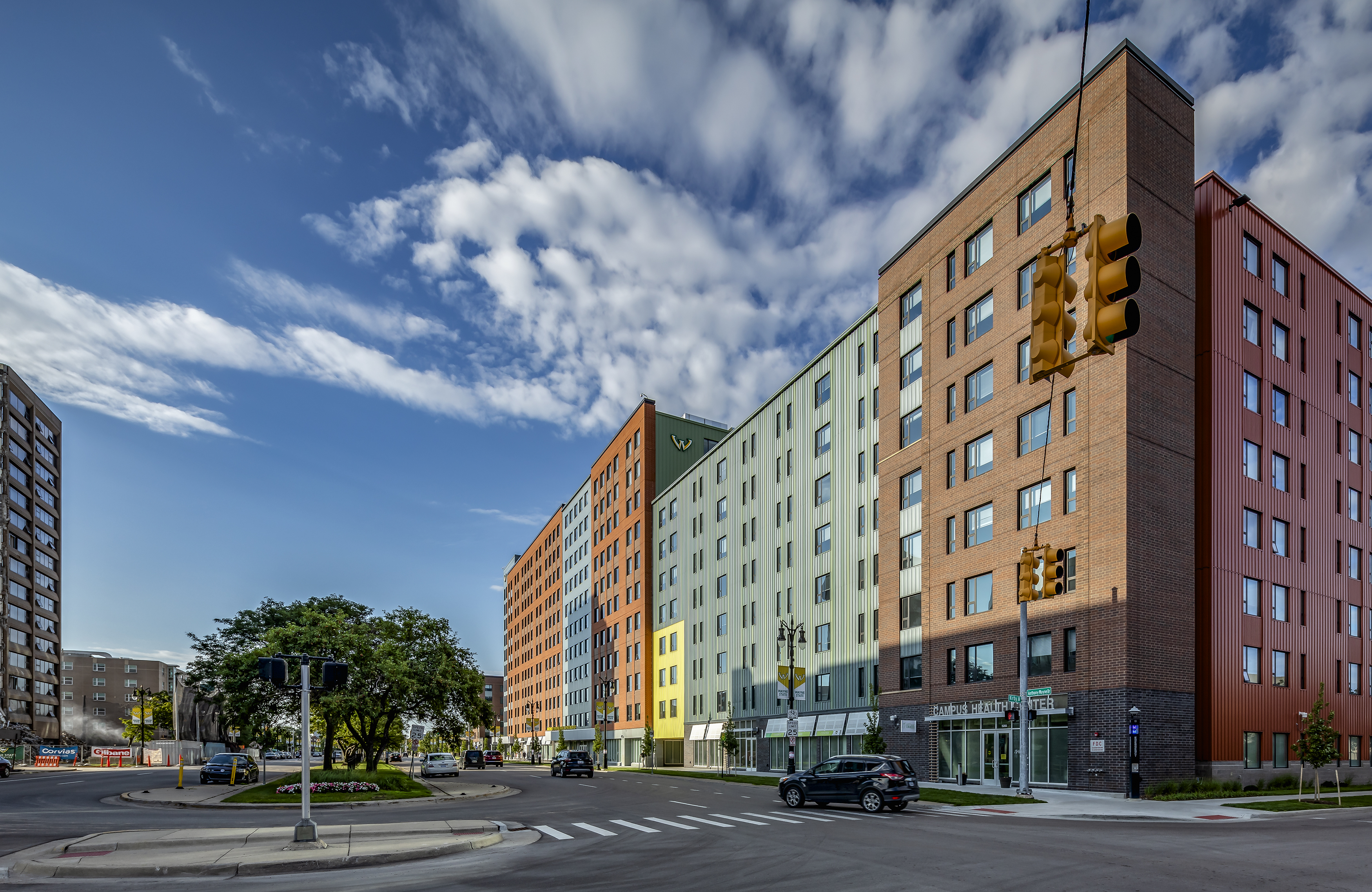 WSU Anthony Wayne Drive Apartment Complex Exterior 4