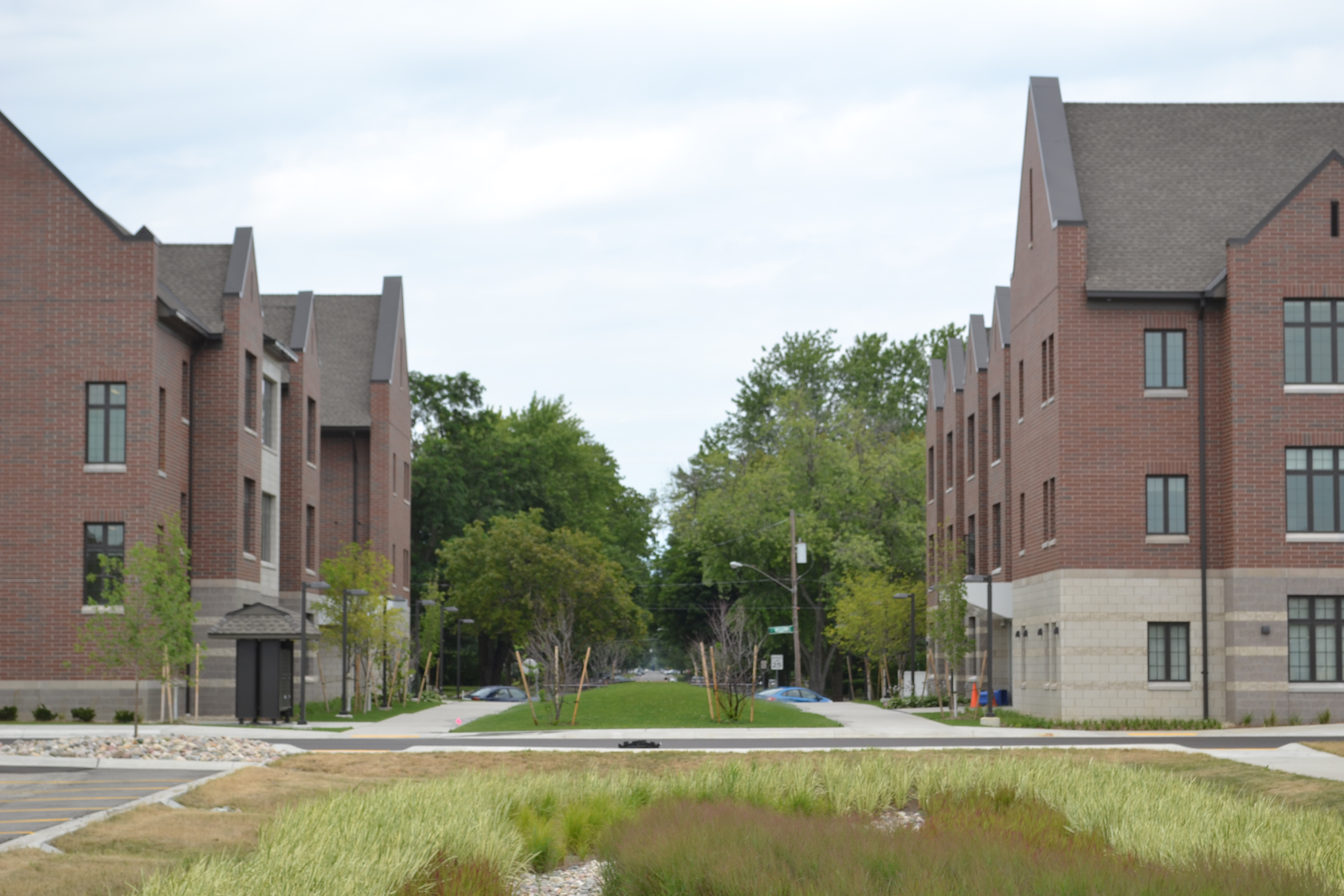 CMU Graduate Housing Exterior Complex