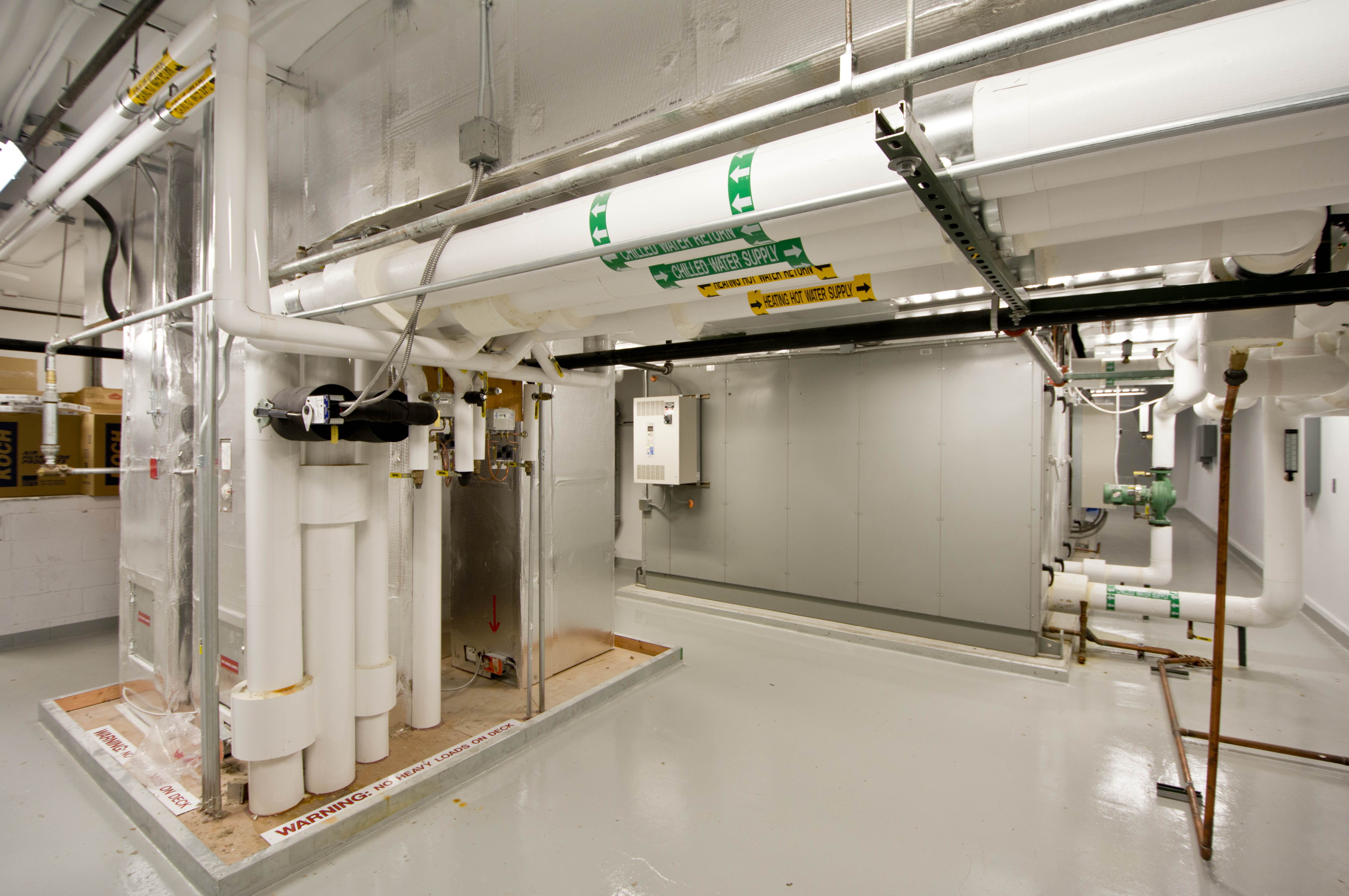 CMU Graduate Housing Mechanical Room 2