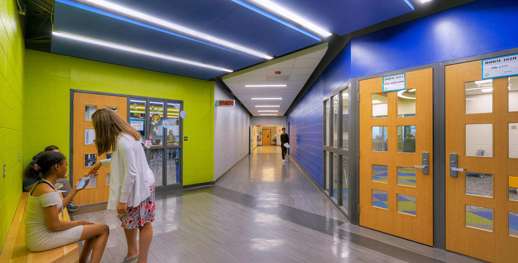 Port-Huron-Northern-High-School-Renovation-Corridor-12