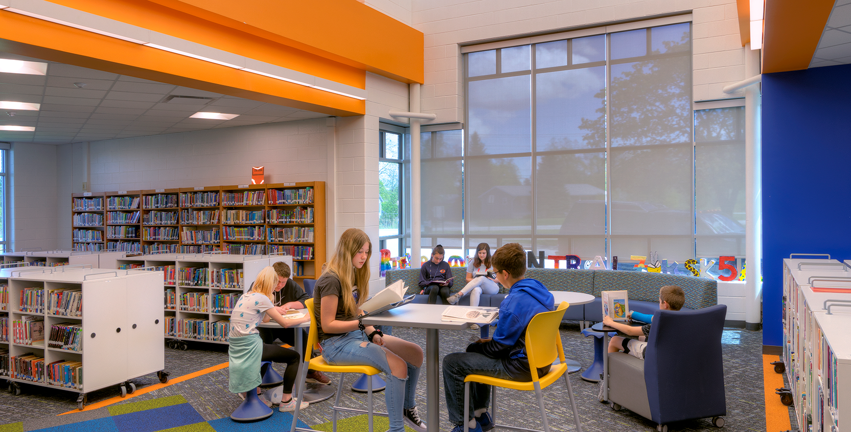 Port-Huron-Northern-High-School-Renovation-Library-8