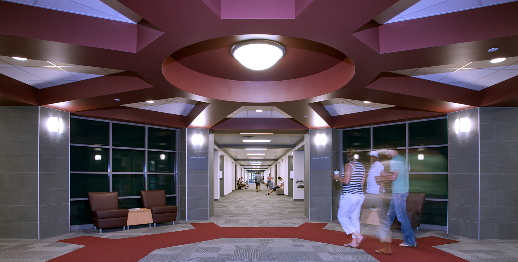 Oakland-Community-College-Science-Bldg-Addition-Corridor-6