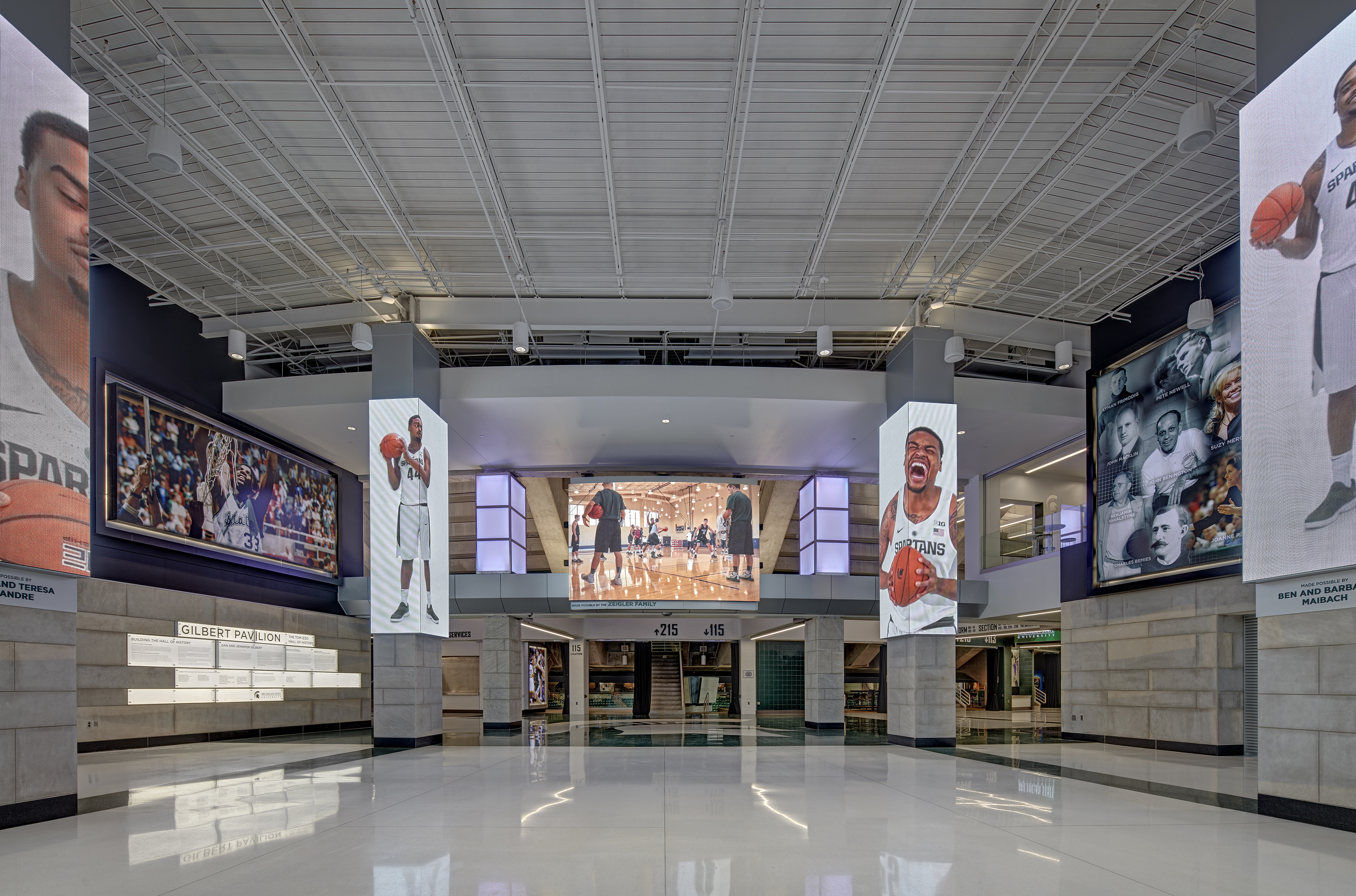 MSU Breslin Center Court Entrance