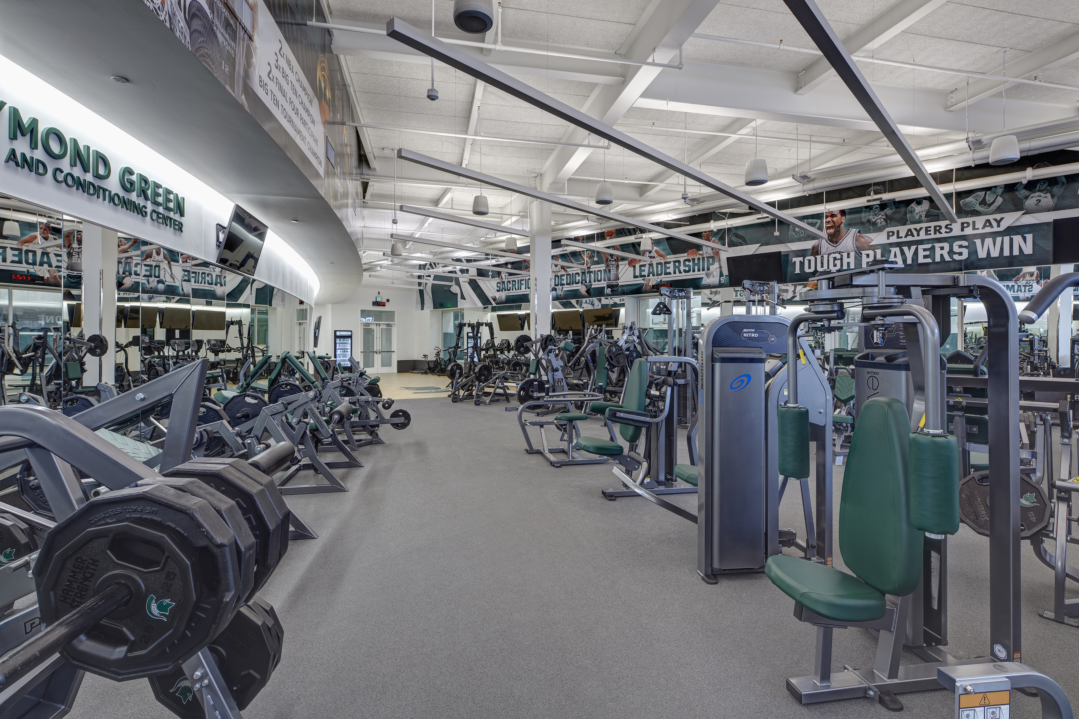 MSU Breslin Center Weight Room