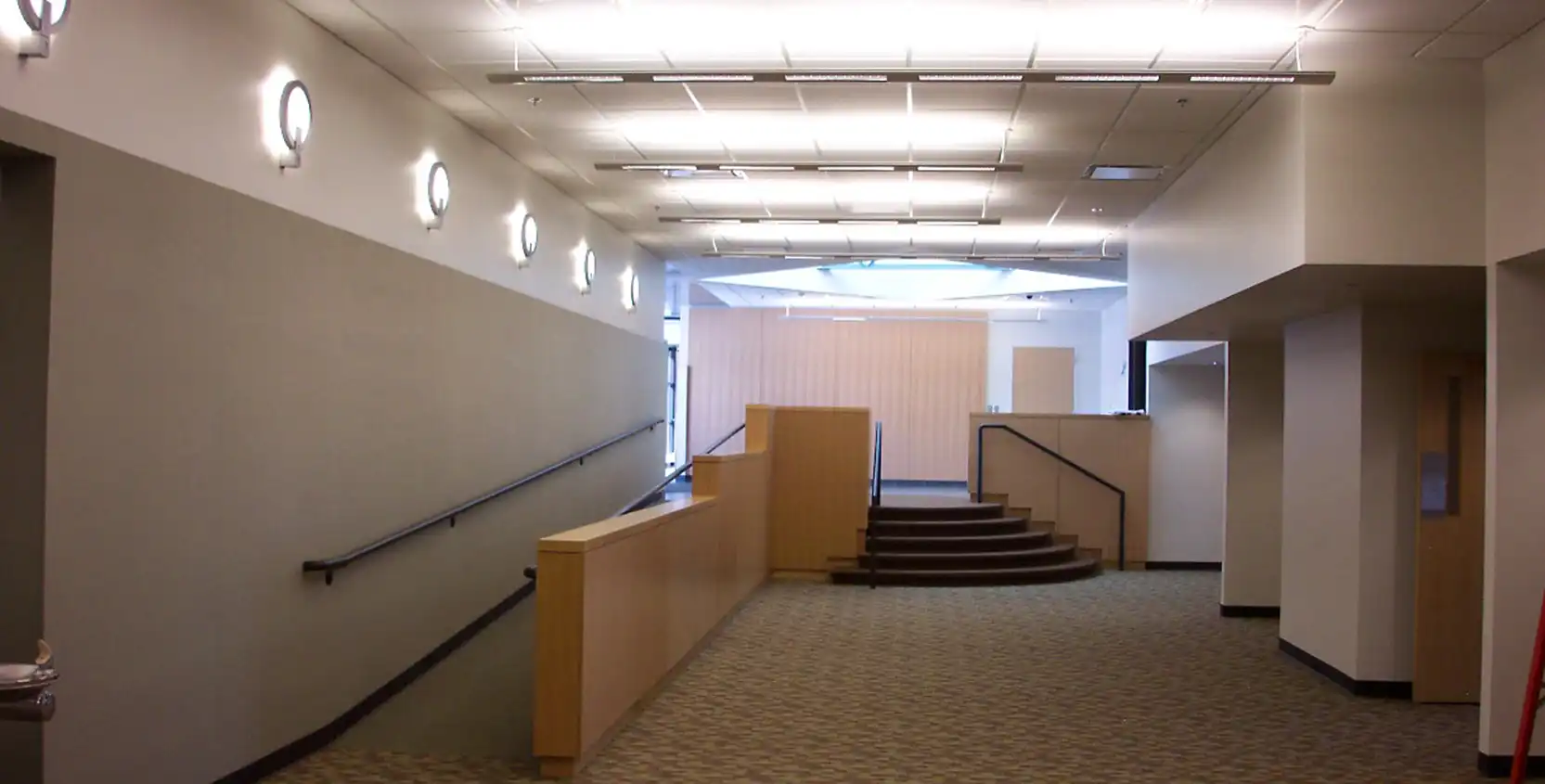 Oakland County Admin Bldg Office Renov Hallway-1665x845