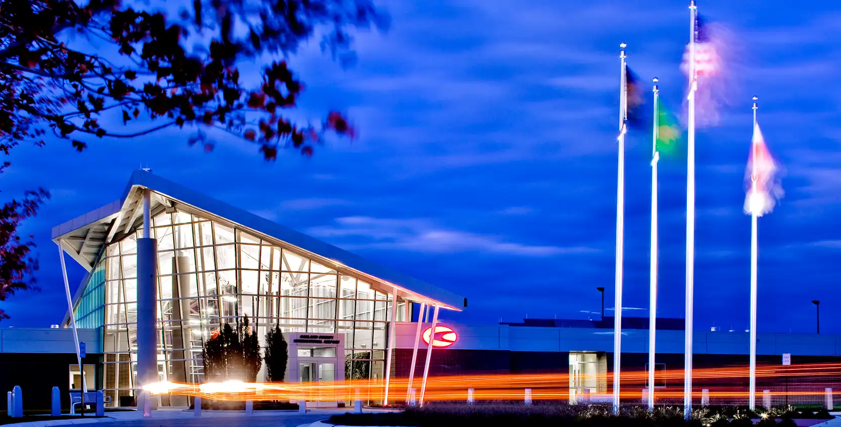 Oakland County International Airport New Terminal and Offices Exterior 1665x845