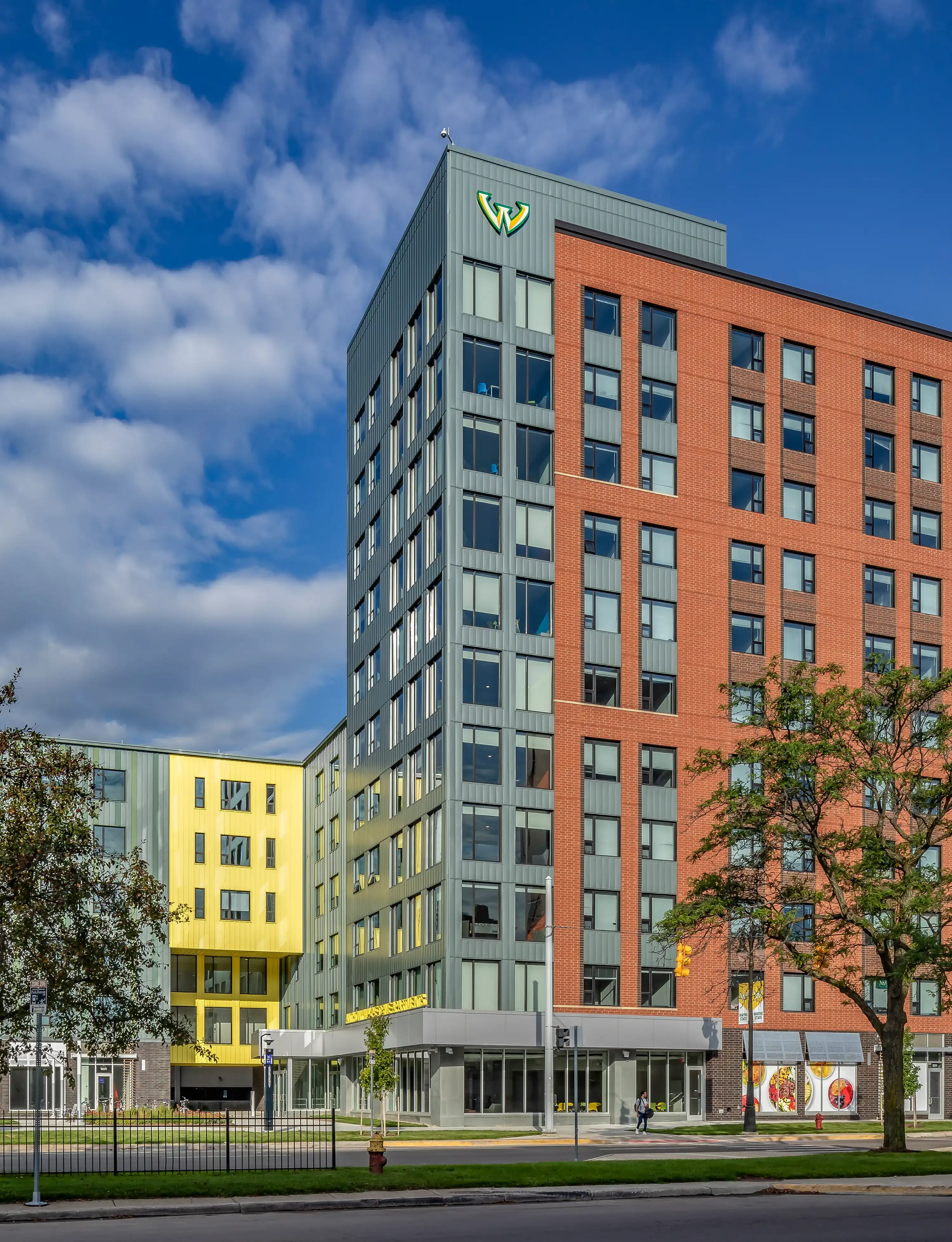 WSU Anthony Wayne Drive Apartment Complex Exterior 6