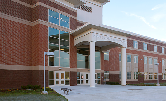 Portage Central High School Exterior Renovation