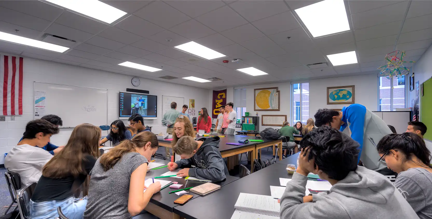 Troy-Public-Schools-Athens-HS-Classroom